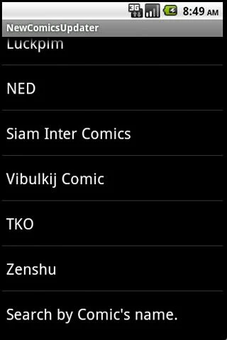 Thai New comics Updater ဖန်သားပြင်ဓာတ်ပုံ 2