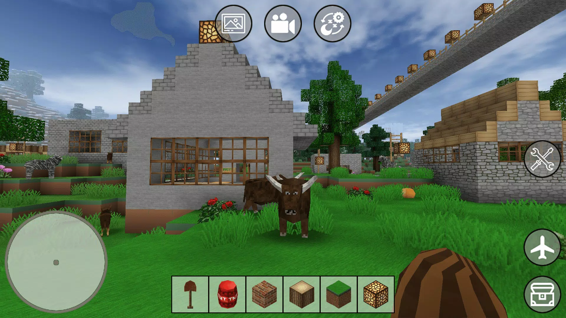 Mini Block Craft Captura de pantalla 1