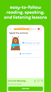 Duolingo: Language Lessons Ảnh chụp màn hình 1