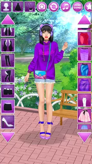 Schermata Girl Games - Dress Up Makeover 1