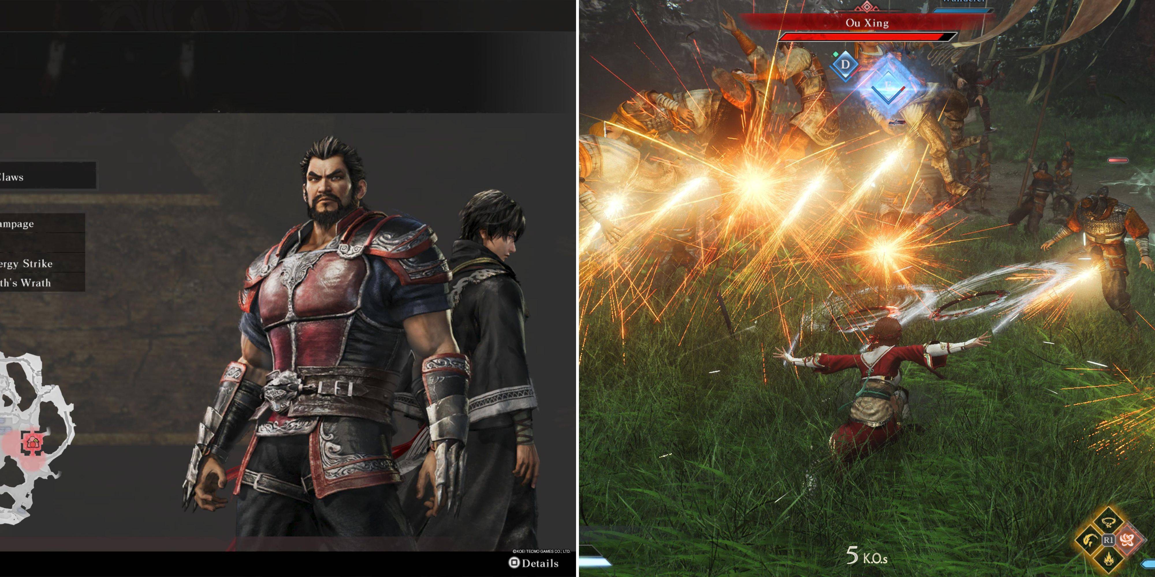 Dynasty Warriors: Origins - คู่มือการสลับตัวละคร