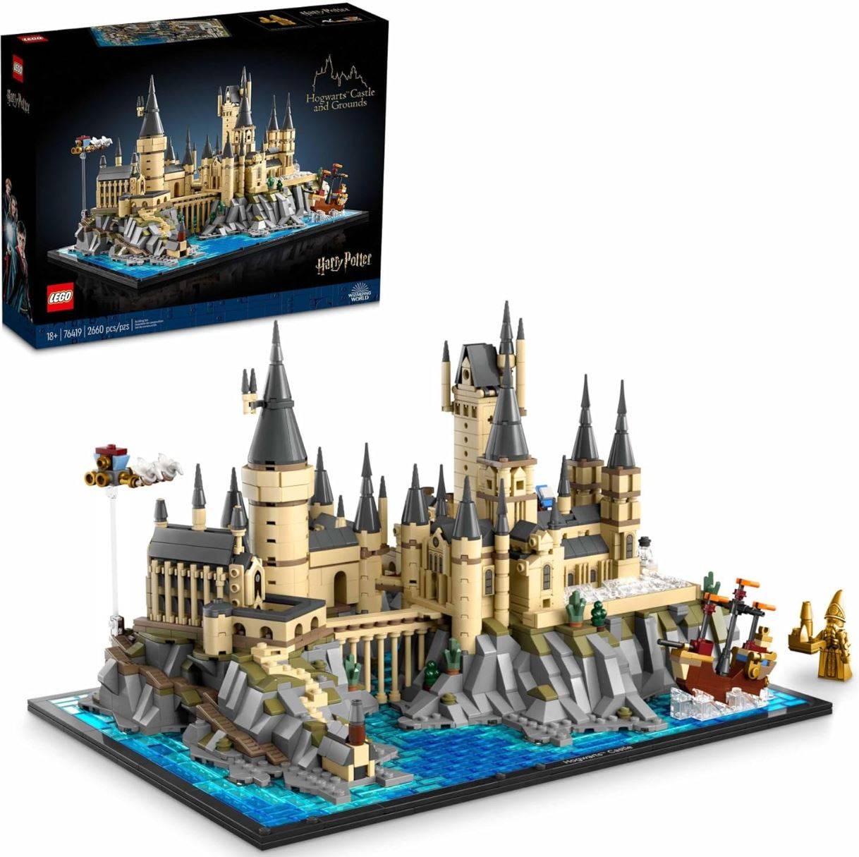 Amazon sta vendendo il castello di Lego Hogwarts e i terreni al prezzo più basso di sempre