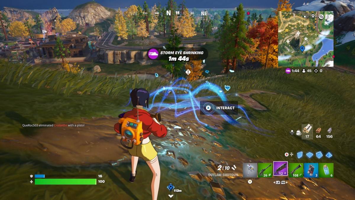 De mysterieuze energieteken in Fortnite als onderdeel van een artikel over de sensor -rugzak.