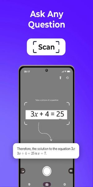 ScanSolve-AI Homework Helper Capture d'écran 0