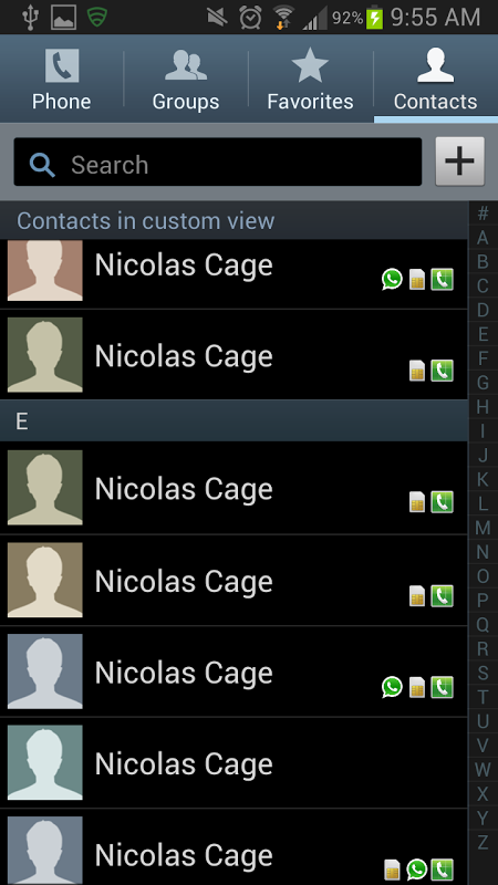 Contacts Hacker - Prank App Screenshot 0