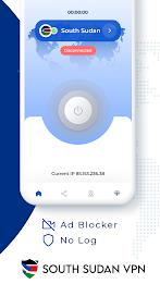 VPN South Sudan - Get SSD IP Ekran Görüntüsü 1