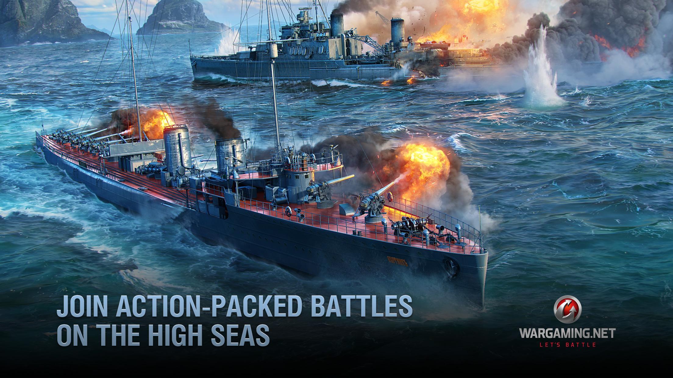 World of Warships Blitz War Capture d'écran 1