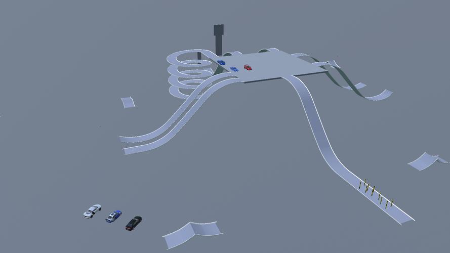 Car Crash Test and Stunts 3D Tangkapan skrin 2