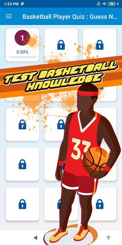 basketball player quiz Скриншот 1