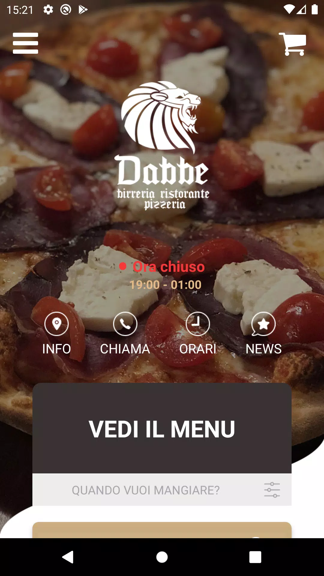 Pizzeria Dabbe應用截圖第0張