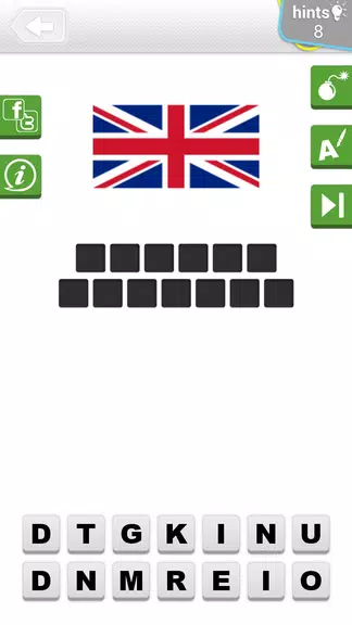 Flags Quiz - World Countries Captura de tela 3