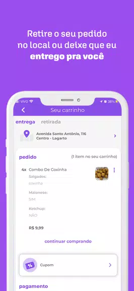 quero delivery: mercado e + Schermafbeelding 3