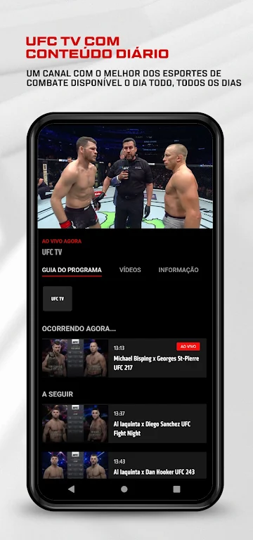 UFC Fight Pass - MMA ao vivo Скриншот 2