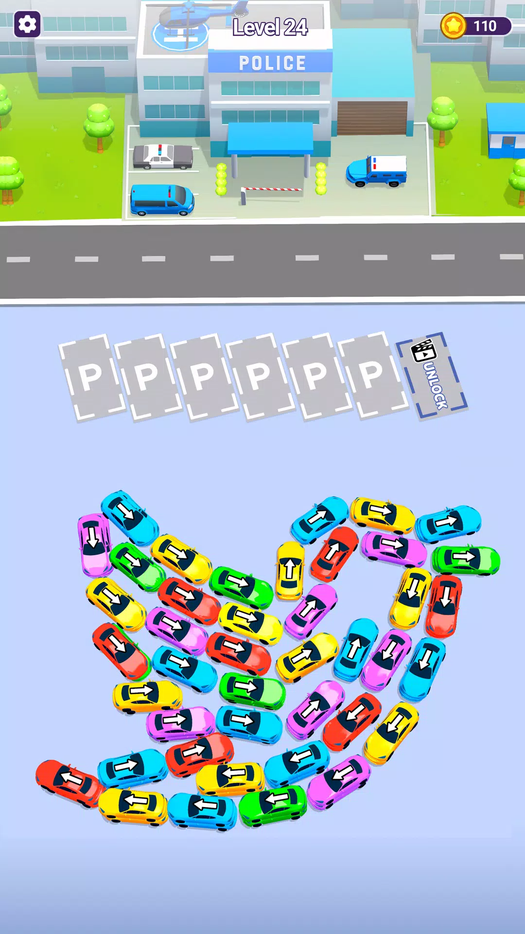 Mini Car Jam: Parking Puzzle Captura de pantalla 3