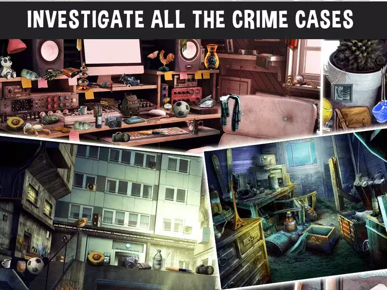 Crime Case :Hidden Object Game Schermafbeelding 0