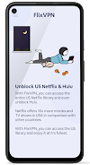 FlixVPN - Unblock Netflix VPN Capture d'écran 1