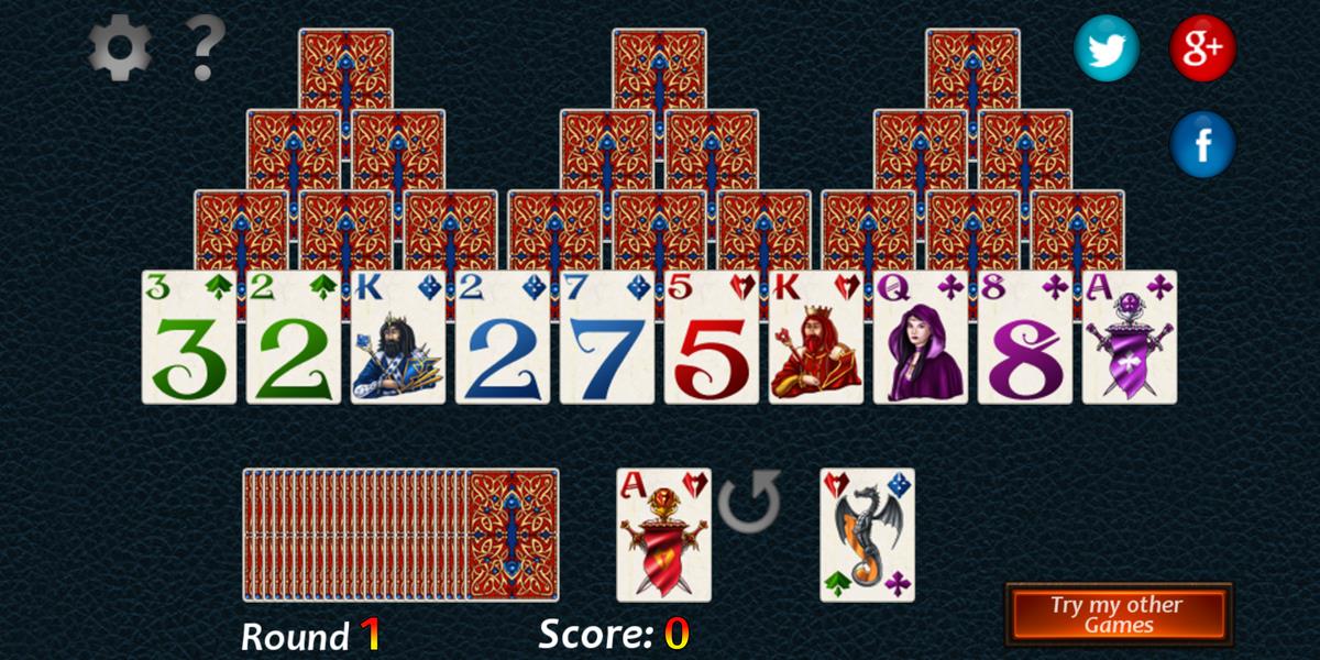 Fantasy Solitaire TriPeaks应用截图第0张