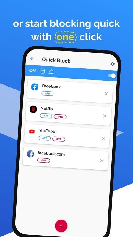 AppBlock блокировка приложений Скриншот 2