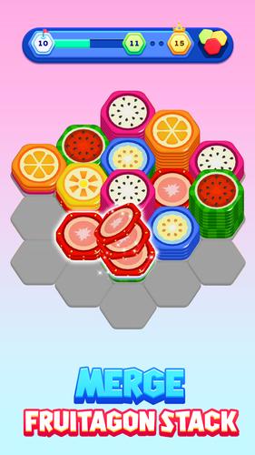 Fruitagon: Stack Sort Screenshot 1