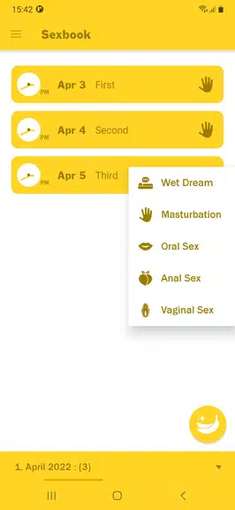 Sex Tracker應用截圖第2張