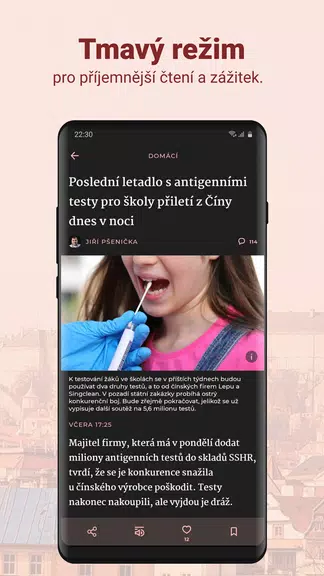 Seznam Zprávy Captura de pantalla 1