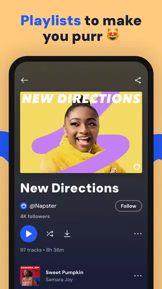 Napster Tangkapan skrin 2