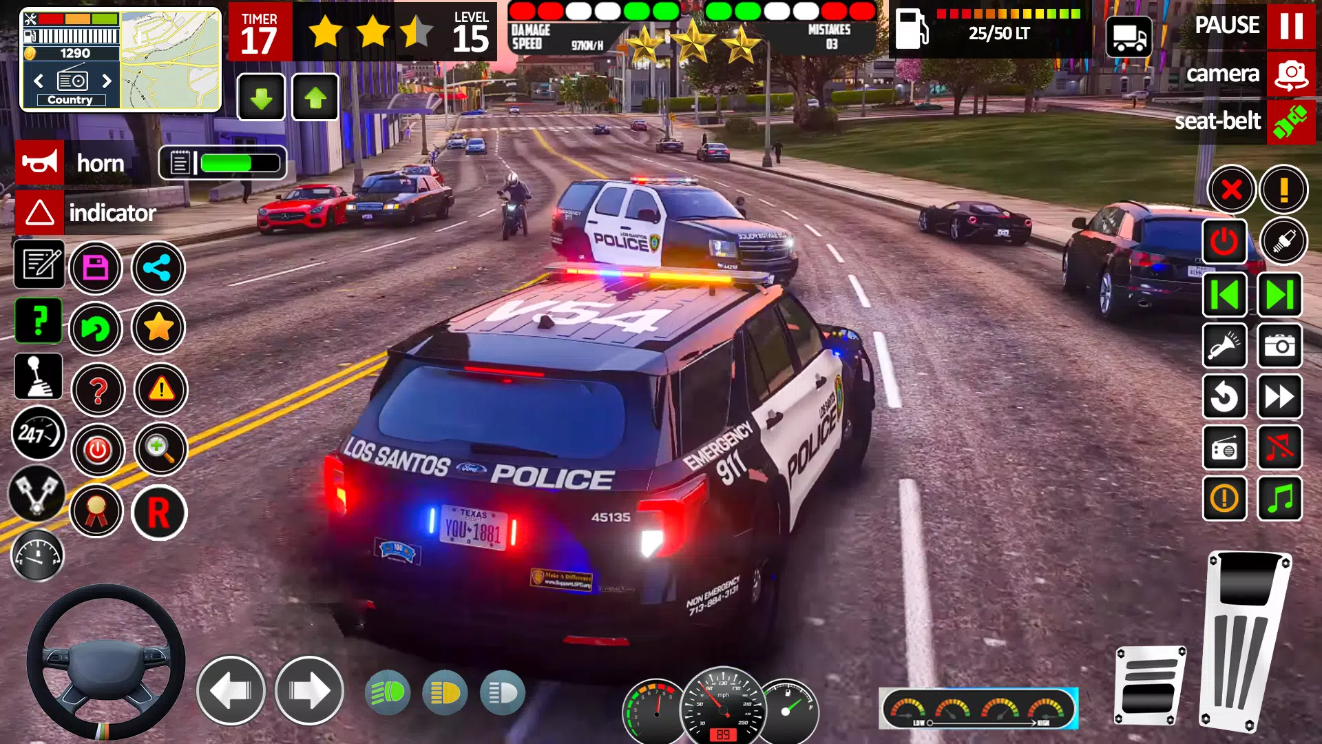 Car Chase Game Cop Simulator স্ক্রিনশট 1