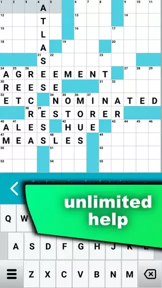 Crossword Puzzle Free Schermafbeelding 1