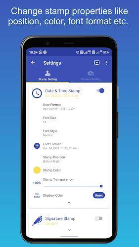 PhotoStamp Camera স্ক্রিনশট 2