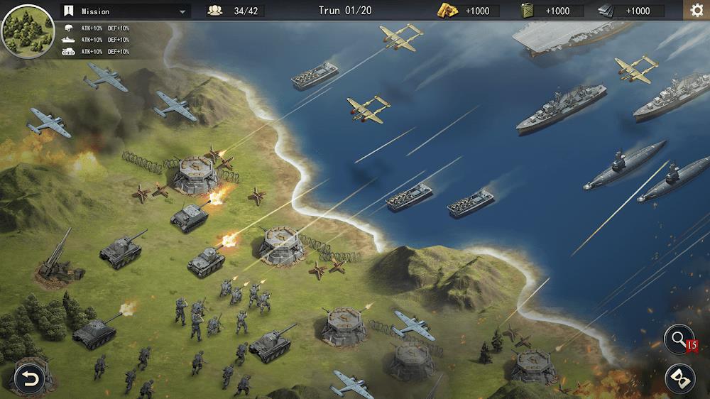 World War 2: Strategy Games 스크린샷 3