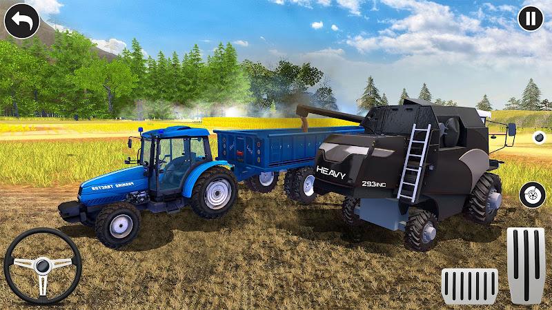 Supreme Tractor Farming Game ภาพหน้าจอ 1