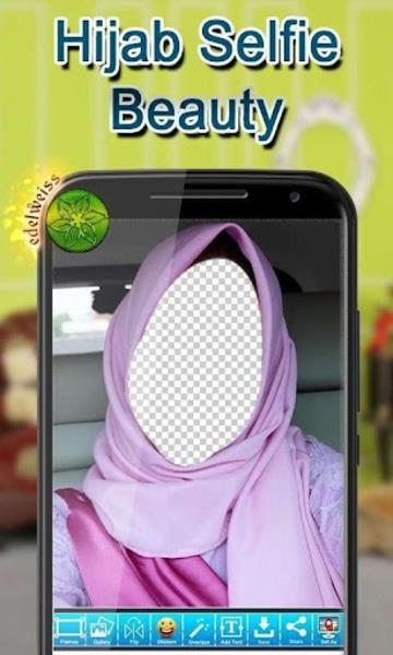 Hijab Selfie Beauty Ekran Görüntüsü 2