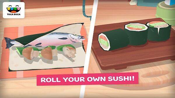 Toca Kitchen Sushi应用截图第2张