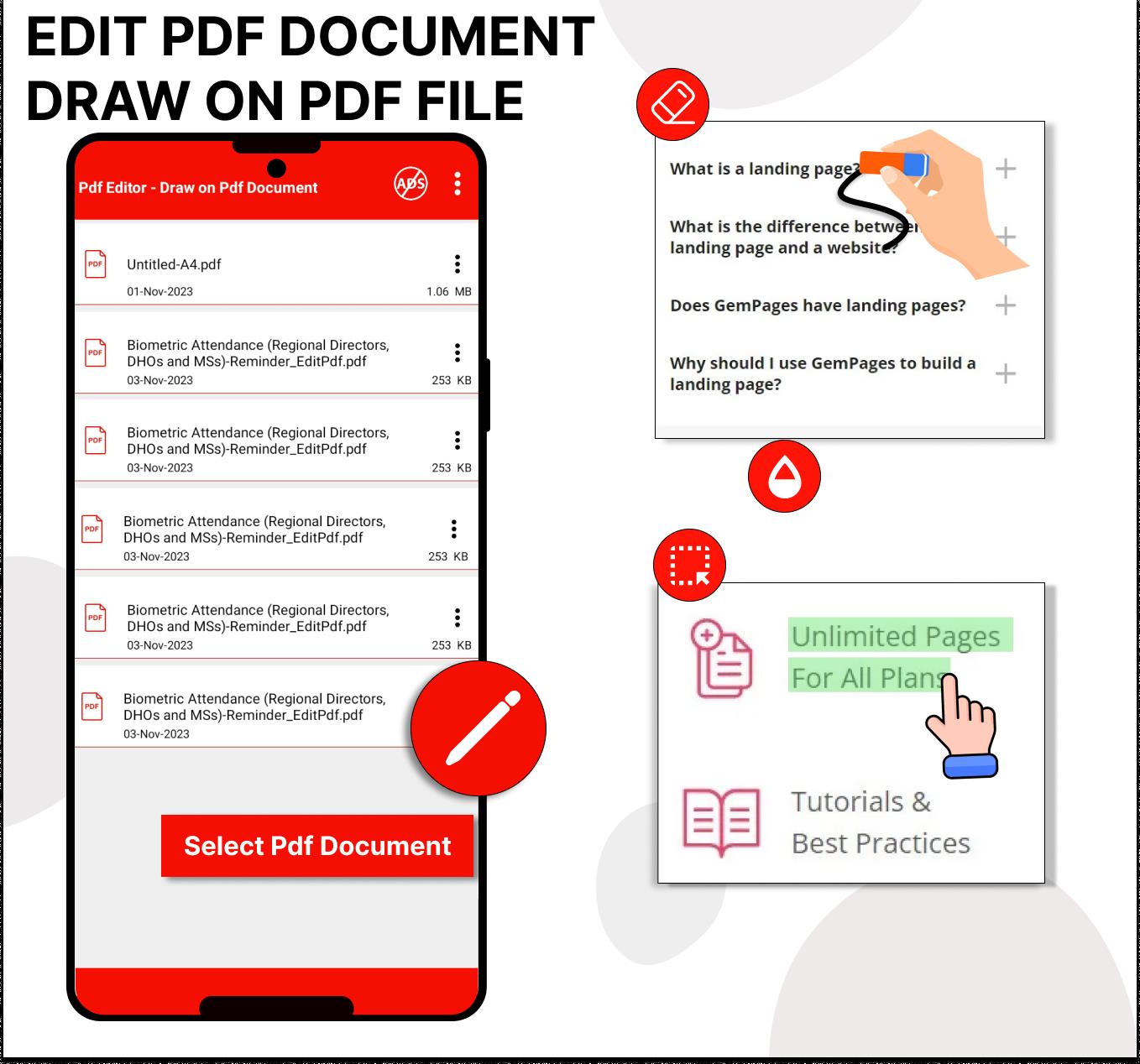 Pdf Editor - Draw on Pdf应用截图第0张