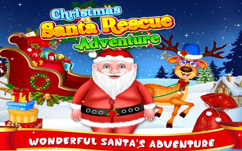 Christmas Santa Rescue Game Screenshot 0