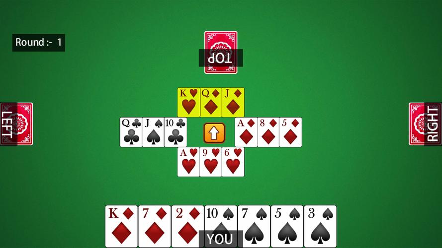 Hazari Card Game : 1000 Points Zrzut ekranu 3