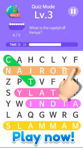 Word Search - Connect letters Ảnh chụp màn hình 1