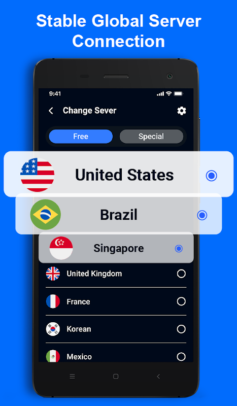 VPN Proxy Master for Privacy & Security स्क्रीनशॉट 1