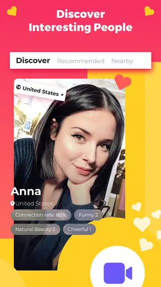 Gostosa - Live Chat & Match Tangkapan skrin 1