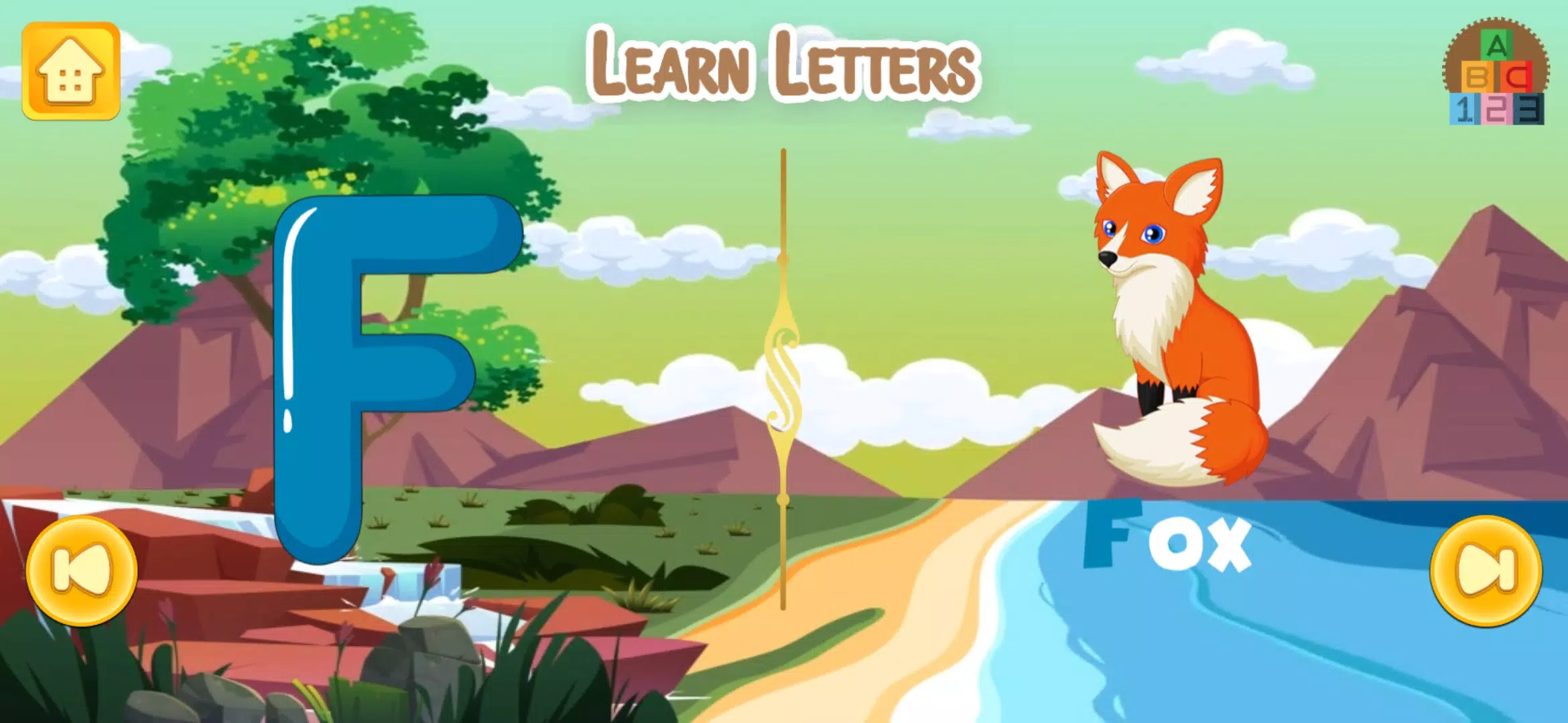 Learn numbers and letters Ekran Görüntüsü 1