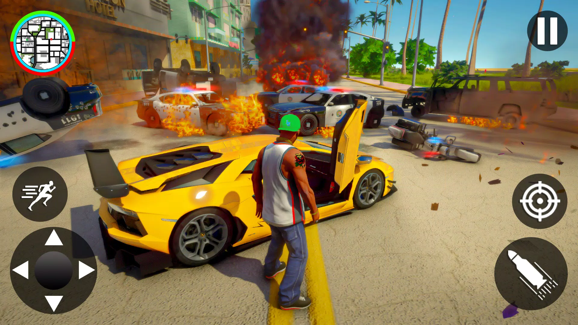 Grand Gangster Game Mafia 3D應用截圖第3張