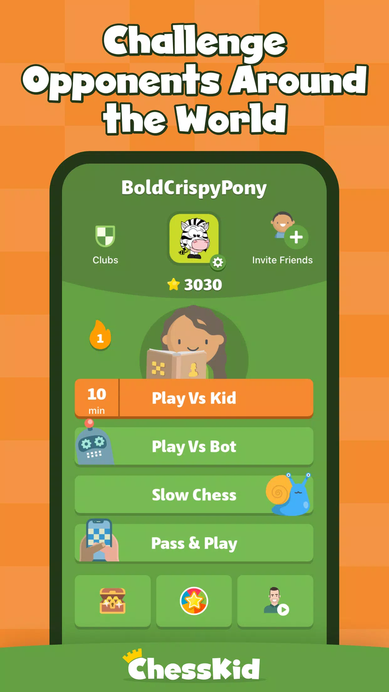 Chess for Kids - Play & Learn ဖန်သားပြင်ဓာတ်ပုံ 1