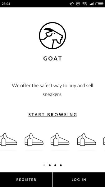 GOAT – Sneakers & Apparel ဖန်သားပြင်ဓာတ်ပုံ 0