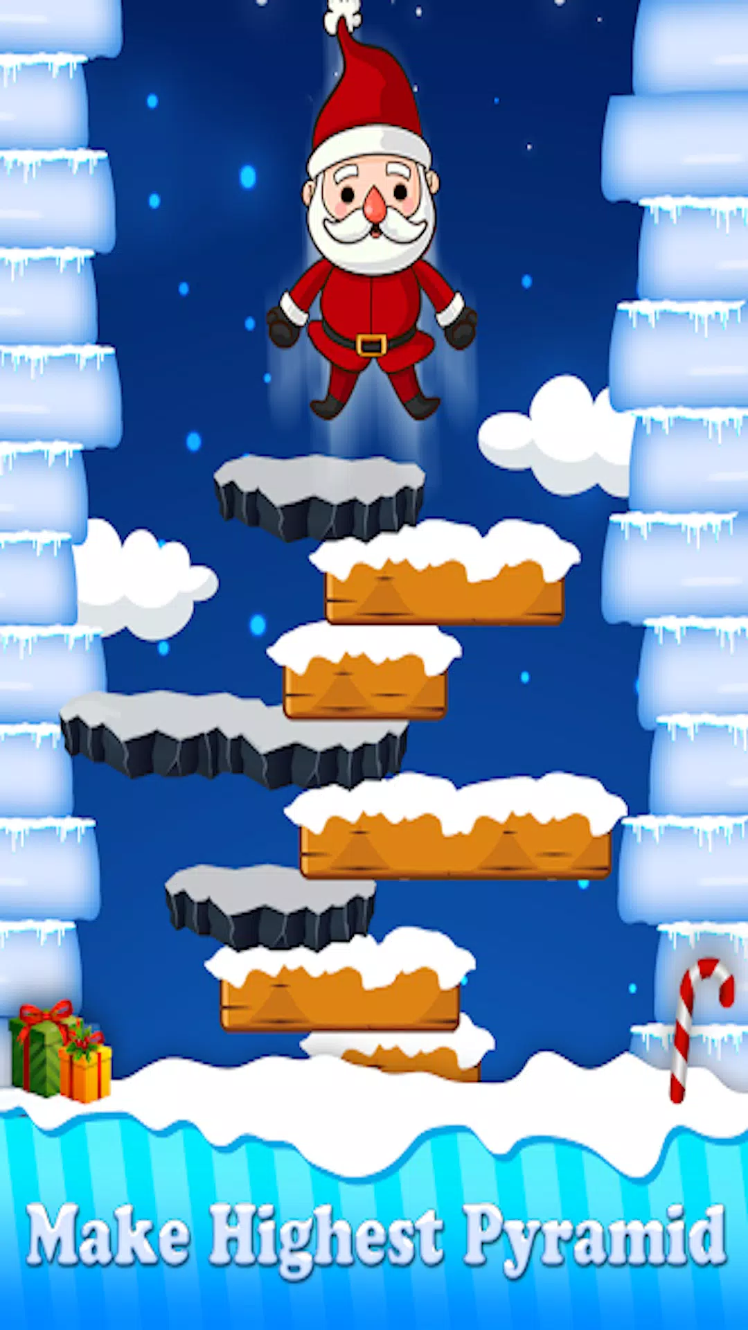 Christmas Game Santa Jump 2024 Captura de tela 2