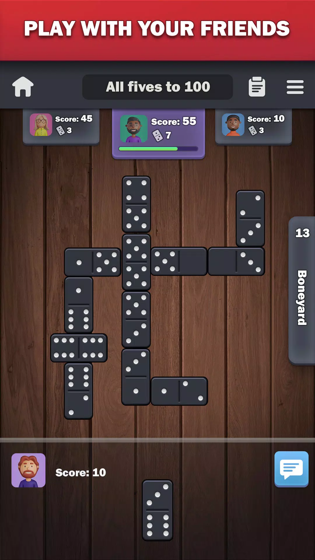 Dominoes online - play Domino! スクリーンショット 1