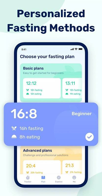 GoFasting Intermittent Fasting Ekran Görüntüsü 2