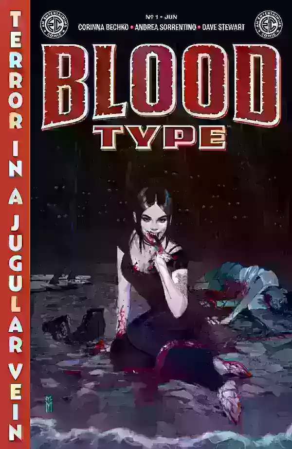 Classic-style horror art from EC