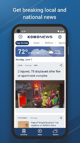 KOMO News Mobile ဖန်သားပြင်ဓာတ်ပုံ 0