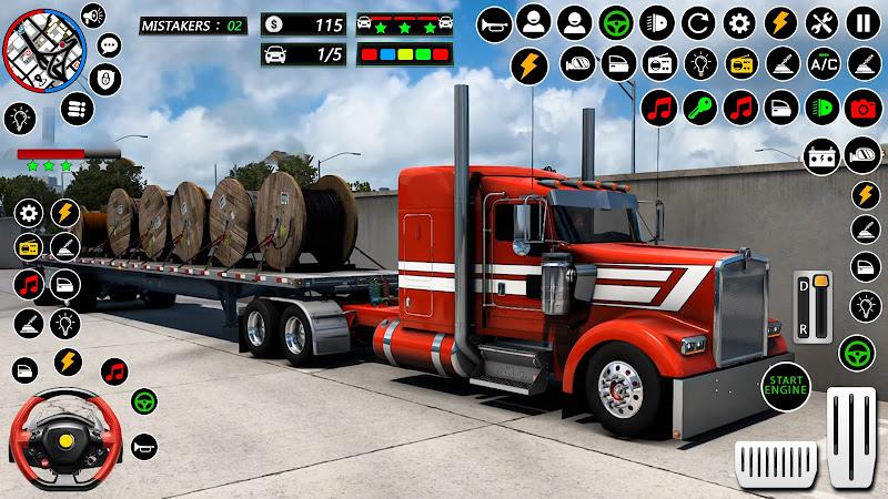 US Cargo Truck Simulator Games Capture d'écran 3