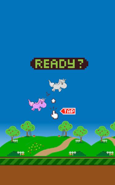 Flappy Unicorn Tangkapan skrin 2